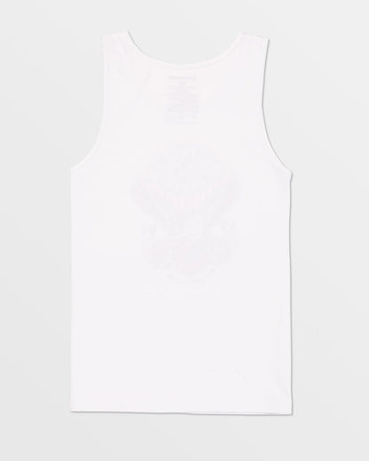 Men's Solid Heather Tank White - Volcom