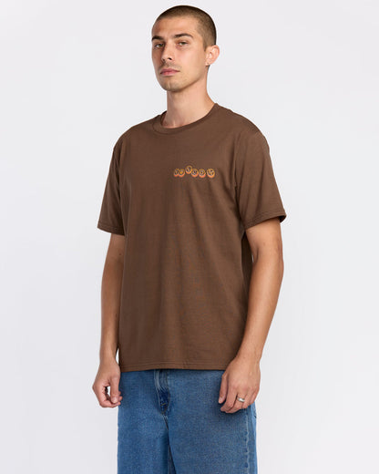 Men's Veevo Short Sleeve Tee Brownstone - Volcom