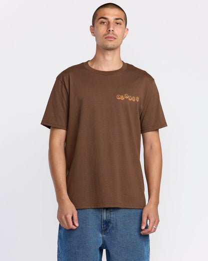 Men's Veevo Short Sleeve Tee Brownstone - Volcom