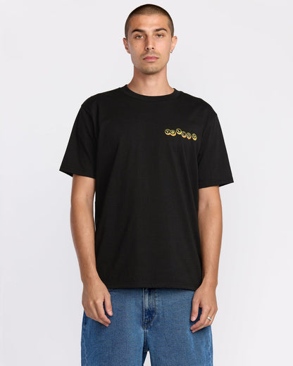 Men's Veevo Short Sleeve Tee Black - Volcom