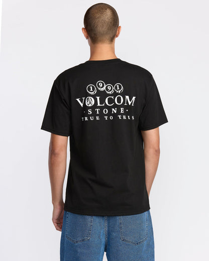 Men's Veevo Short Sleeve Tee Black - Volcom