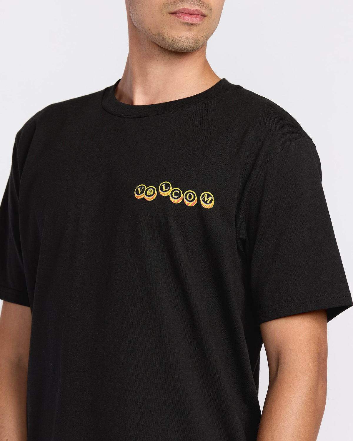 Men's Veevo Short Sleeve Tee Black - Volcom