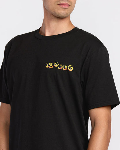 Men's Veevo Short Sleeve Tee Black - Volcom