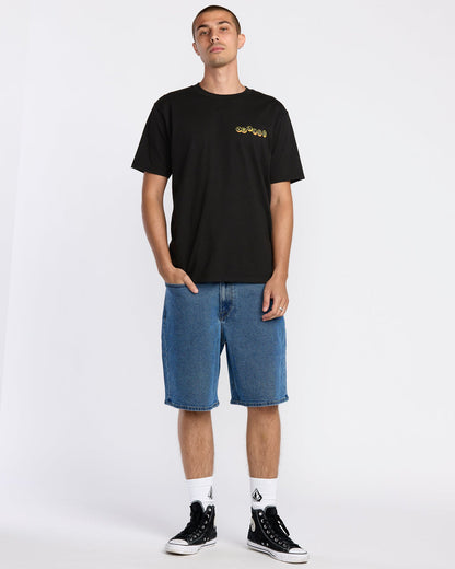 Men's Veevo Short Sleeve Tee Black - Volcom