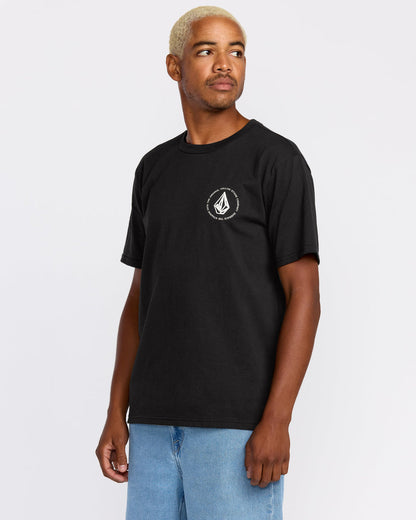 Men's Almeida Short Sleeve Tee Black - Volcom