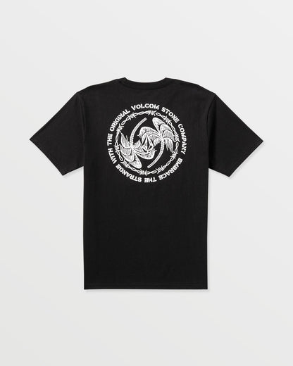 Men's Almeida Short Sleeve Tee Black - Volcom