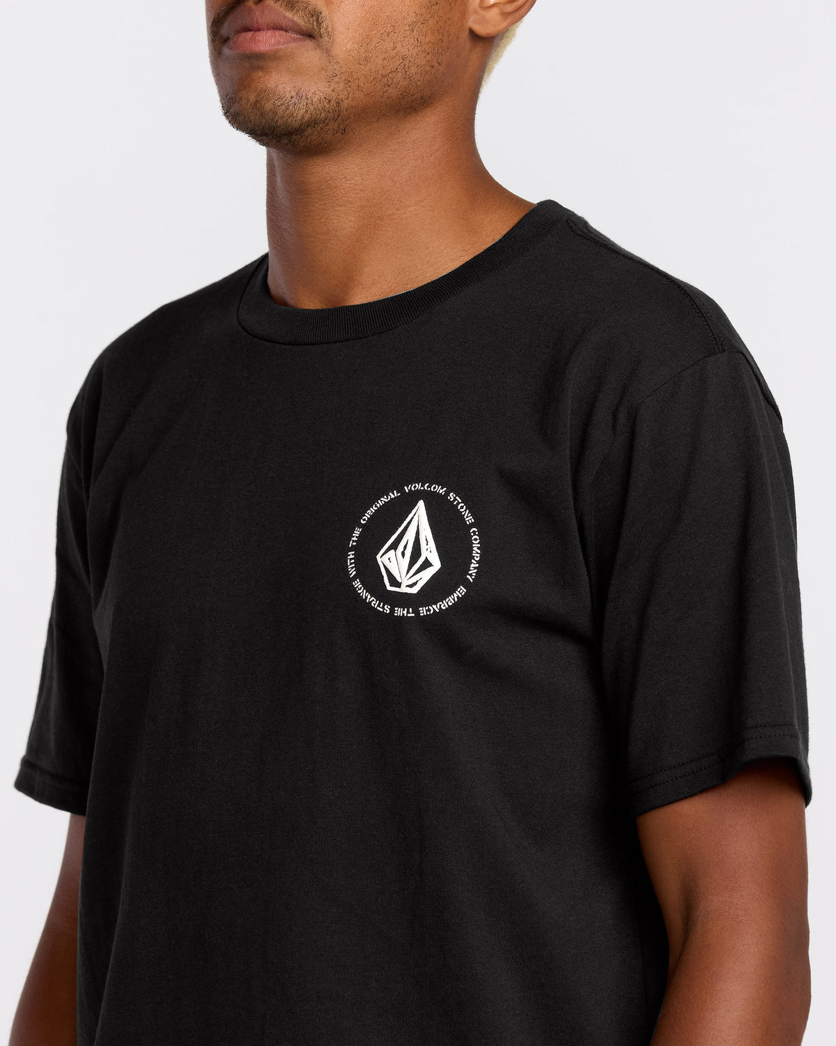 Men's Almeida Short Sleeve Tee Black - Volcom