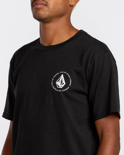 Men's Almeida Short Sleeve Tee Black - Volcom