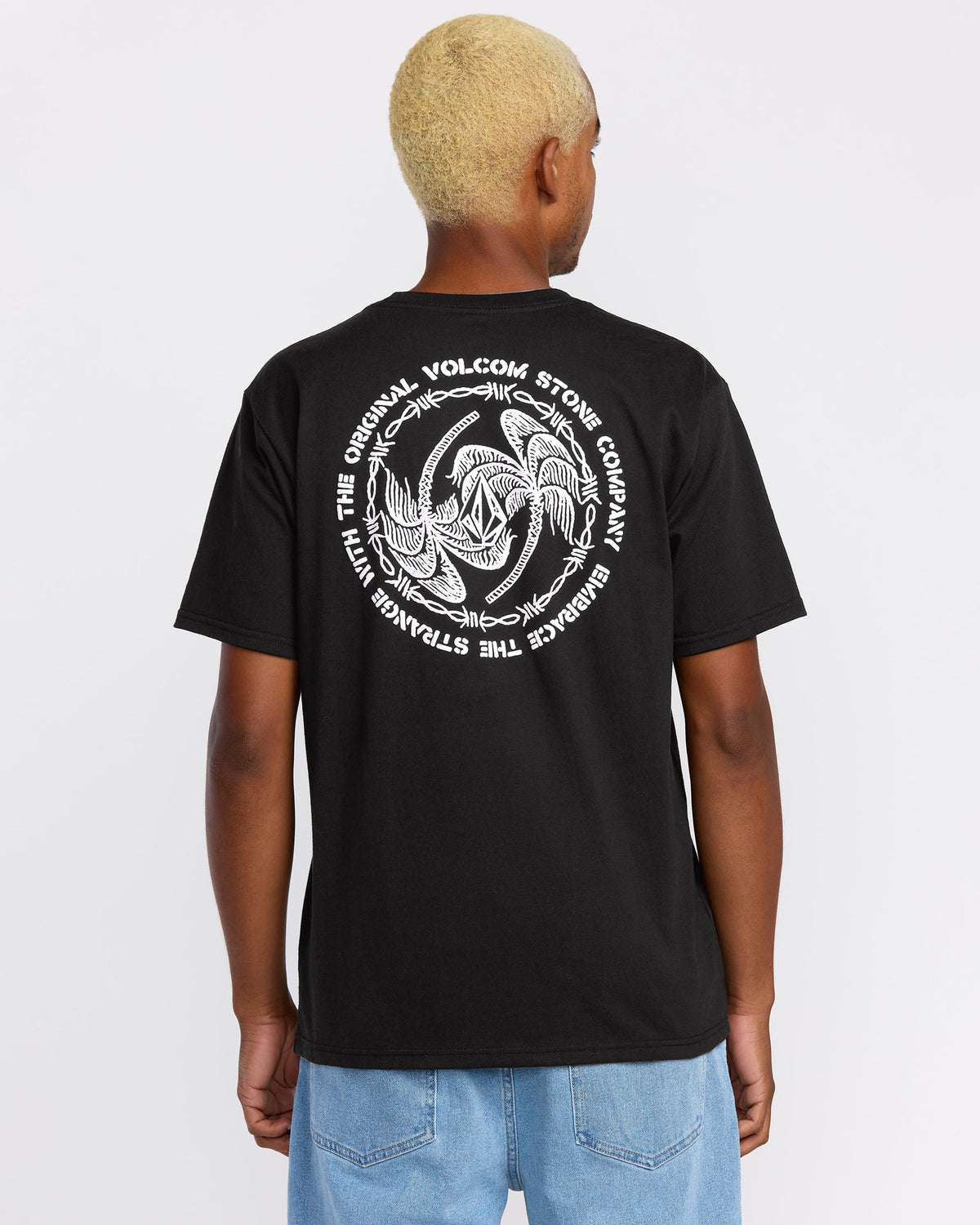 Men's Almeida Short Sleeve Tee Black - Volcom