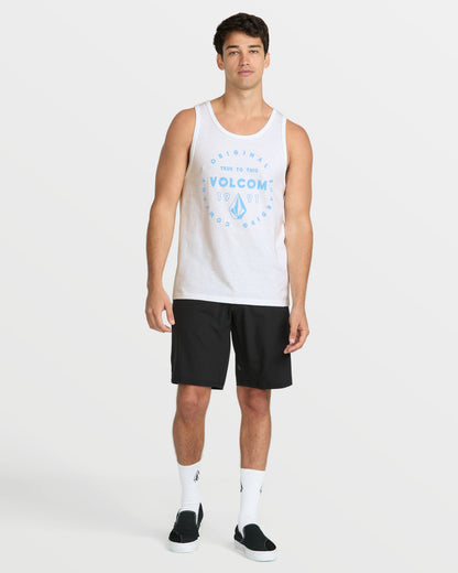 Men's Mortis Tank White - Volcom