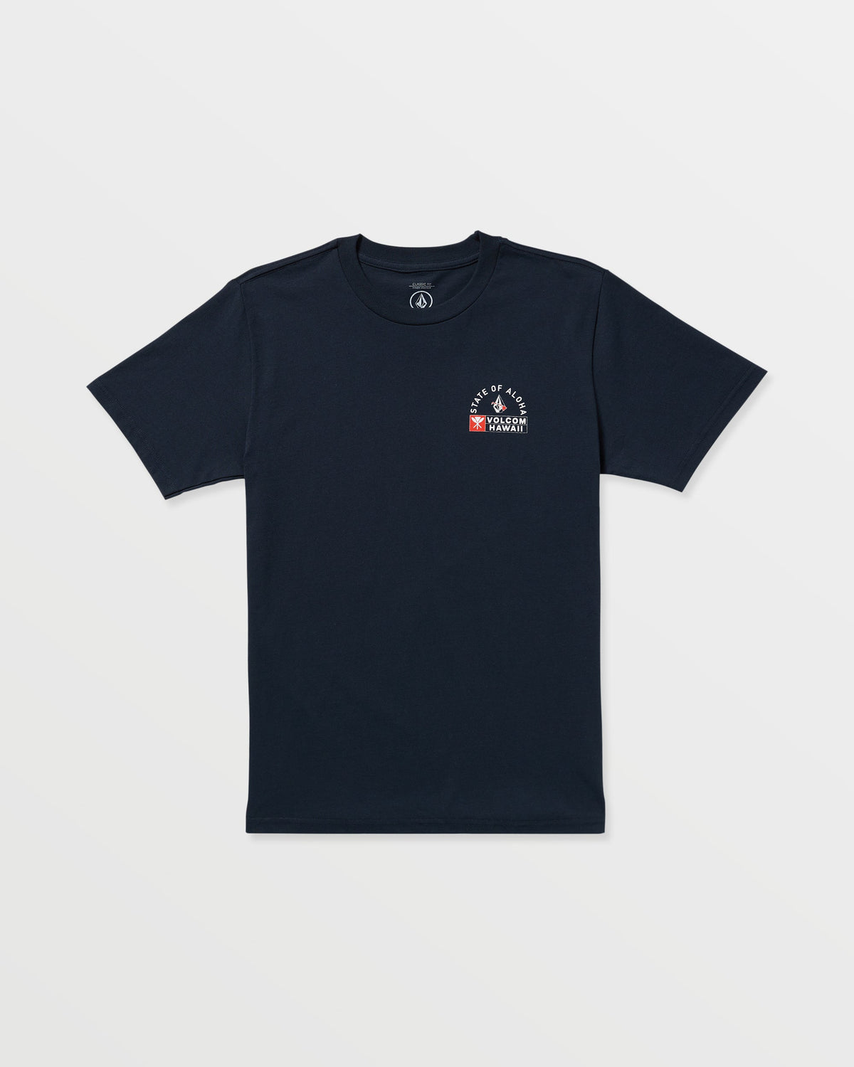 Men's Lattitude Short Sleeve Tee Navy - Volcom