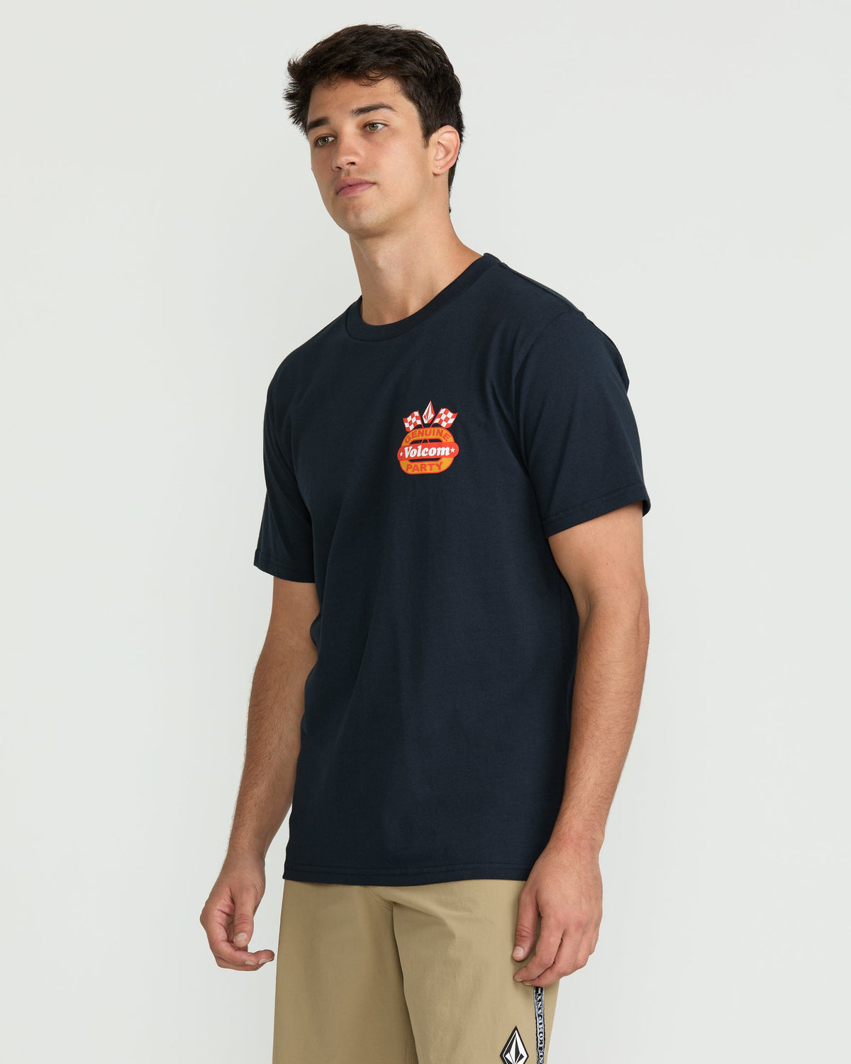 Men's Fifth Gear Short Sleeve Tee Navy - Volcom