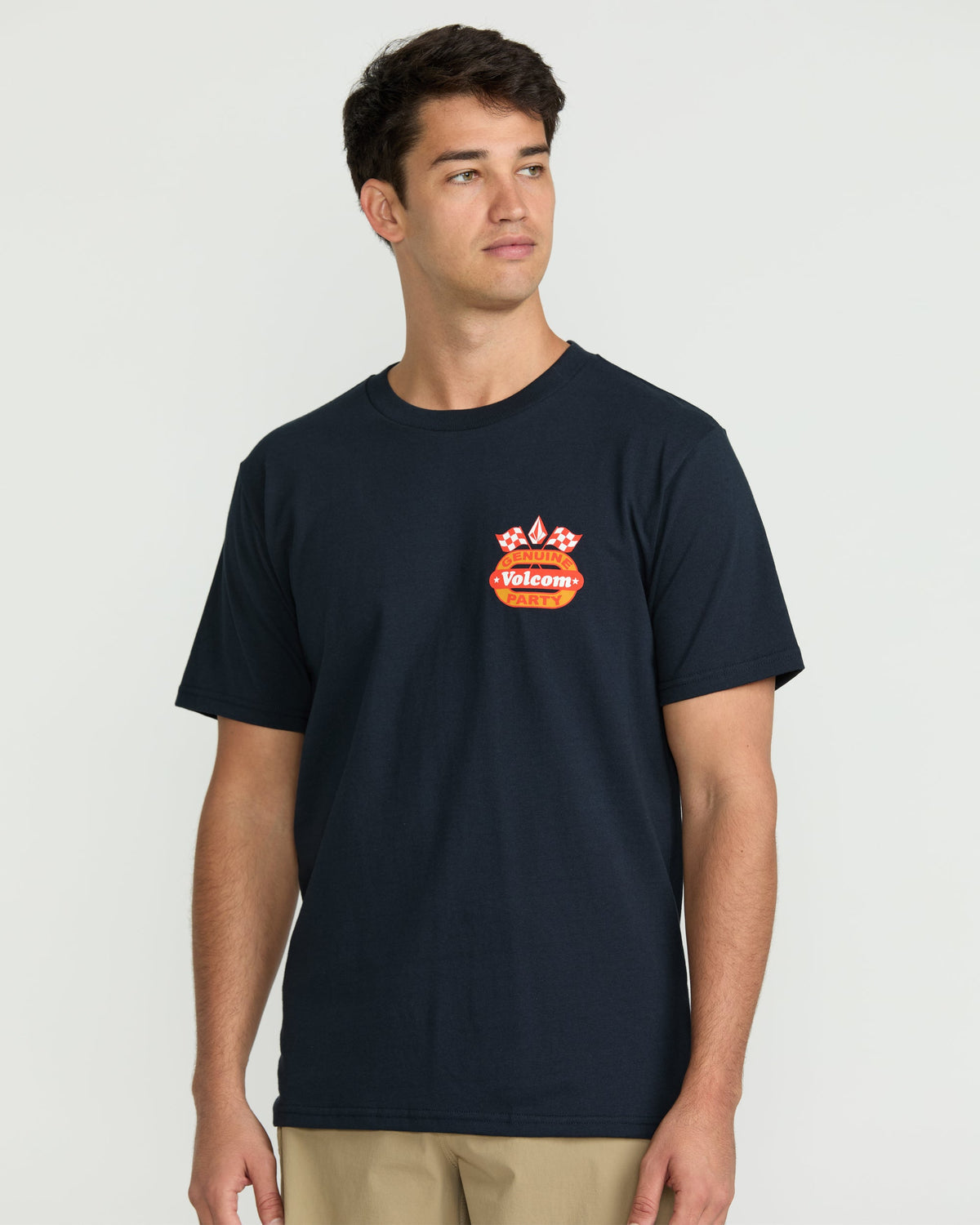 Men's Fifth Gear Short Sleeve Tee Navy - Volcom