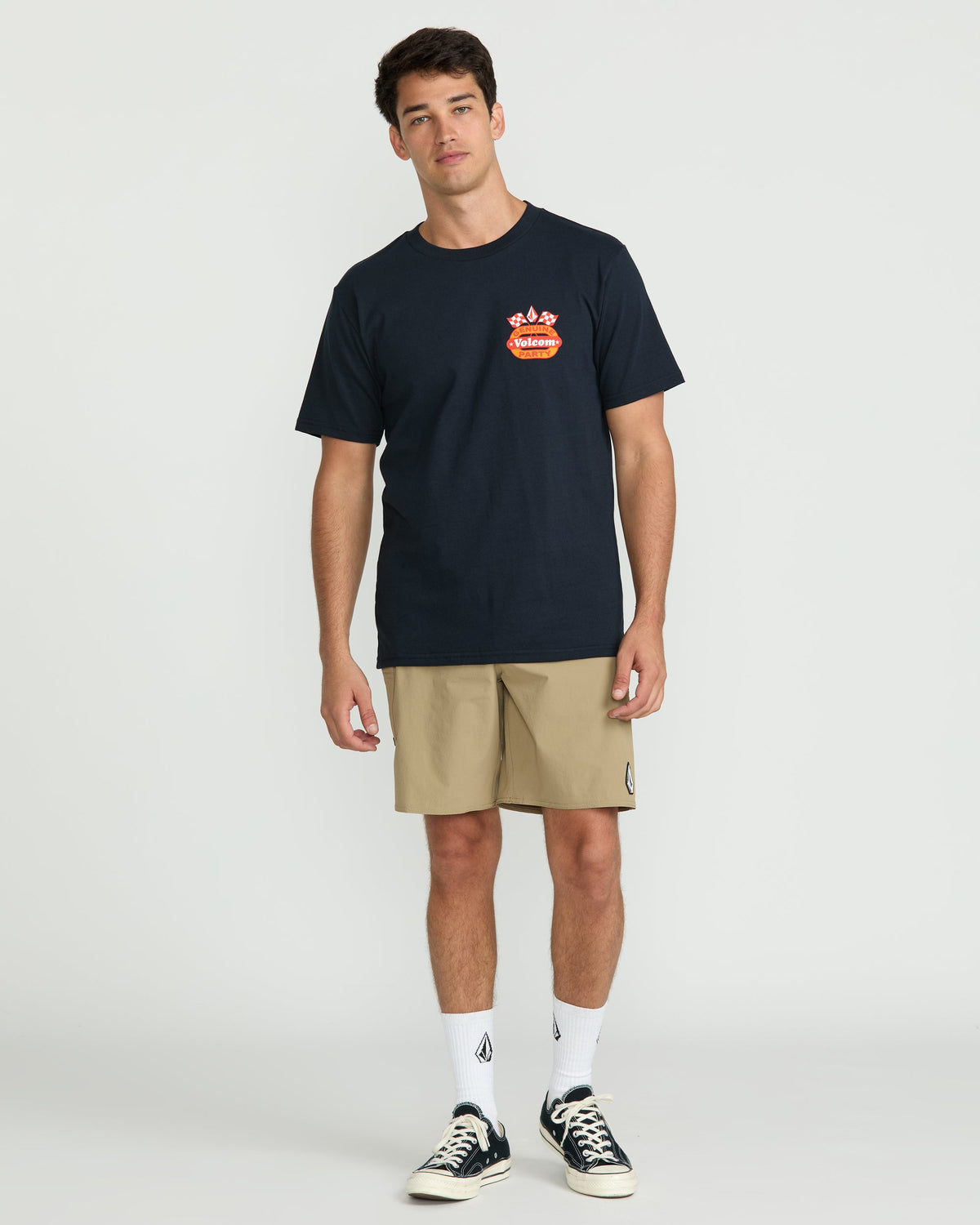 Men's Fifth Gear Short Sleeve Tee Navy - Volcom