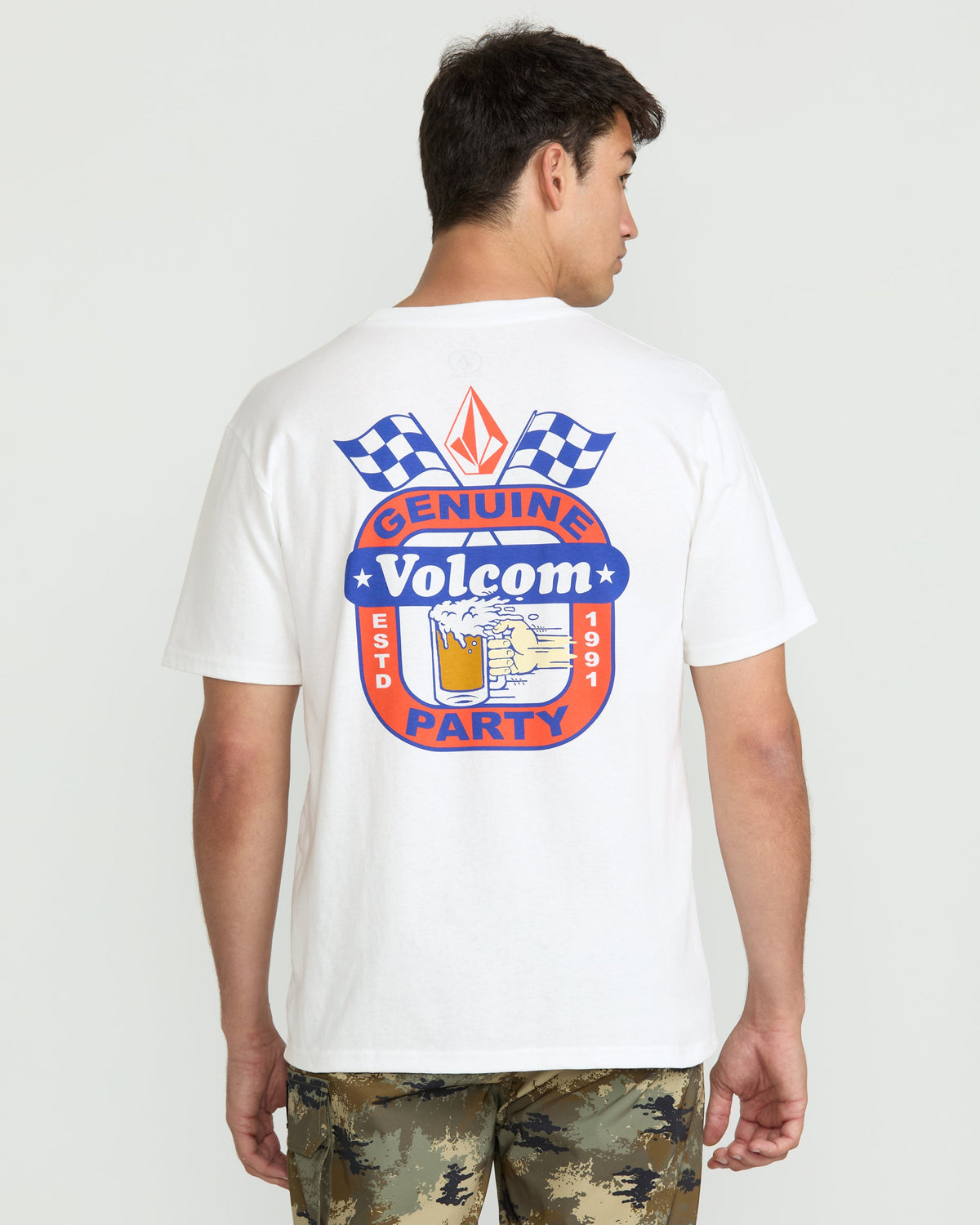 Men's Fifth Gear Short Sleeve Tee White - Volcom