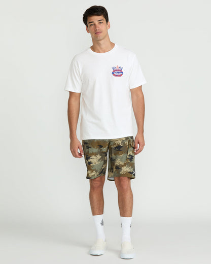Men's Fifth Gear Short Sleeve Tee White - Volcom