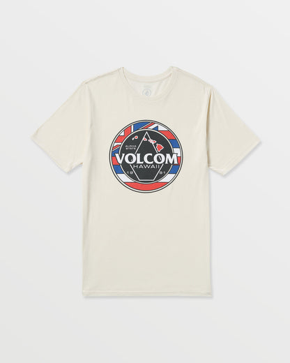 Men's Pau Hana Short Sleeve Tee Off White Heather - Volcom