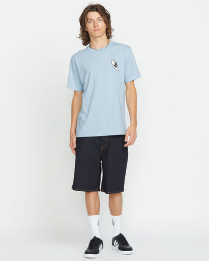 Men's California Dreaming Short Sleeve Tee Carolina Blue - Volcom