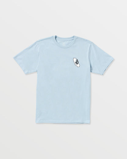Men's California Dreaming Short Sleeve Tee Carolina Blue - Volcom