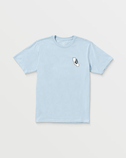 Men's California Dreaming Short Sleeve Tee Carolina Blue - Volcom