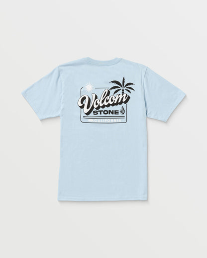 Men's California Dreaming Short Sleeve Tee Carolina Blue - Volcom