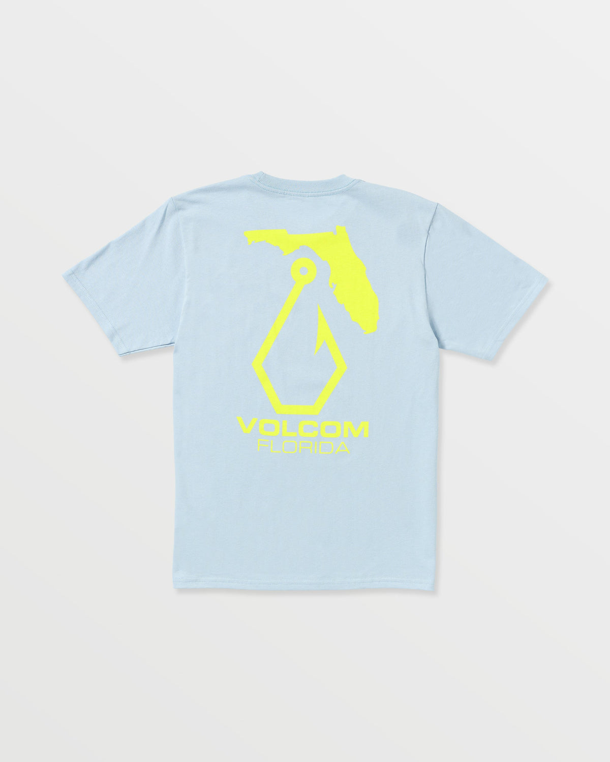 Men's Reelin Short Sleeve Tee Carolina Blue - Volcom