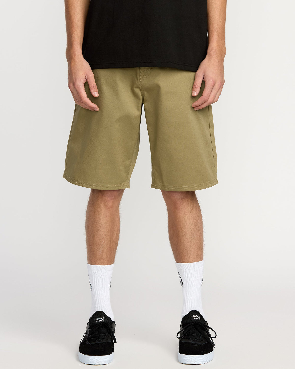 Men's Frickin Chino Shorts Dark Khaki - Volcom