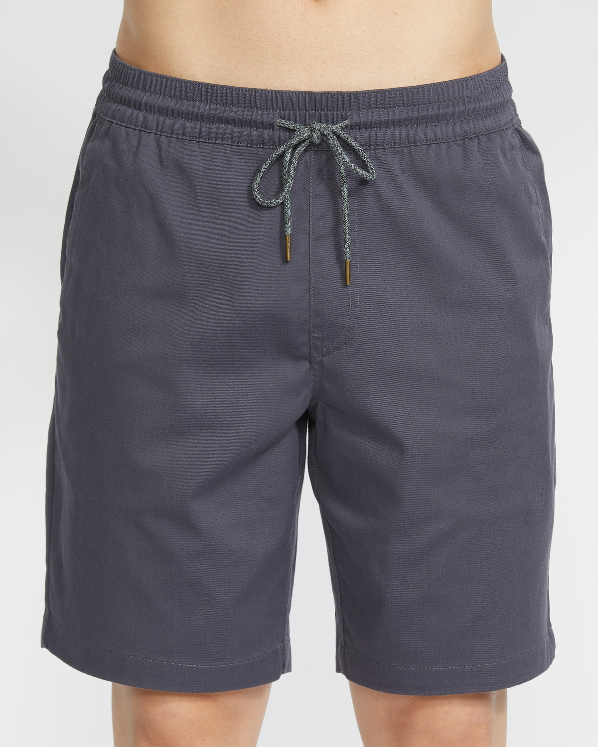 Men's Frickin Elastic Waist Shorts 19 Charcoal - Volcom