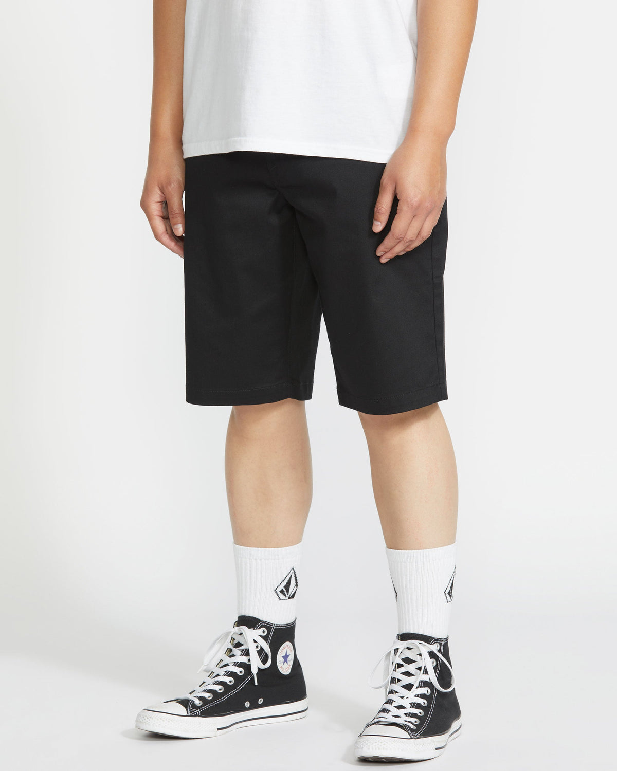 Men's Frickin Modern Stretch Short 21 Black - Volcom