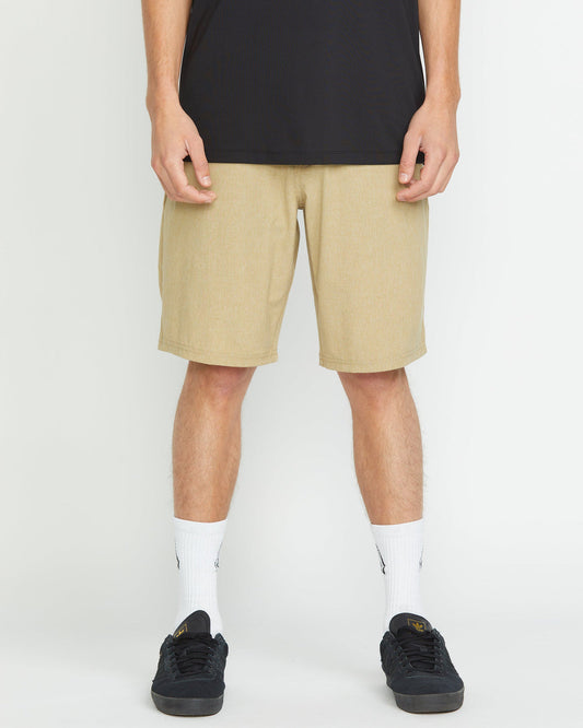 Men's Frickin Cross Shred Static Shorts Dark Khaki - Volcom