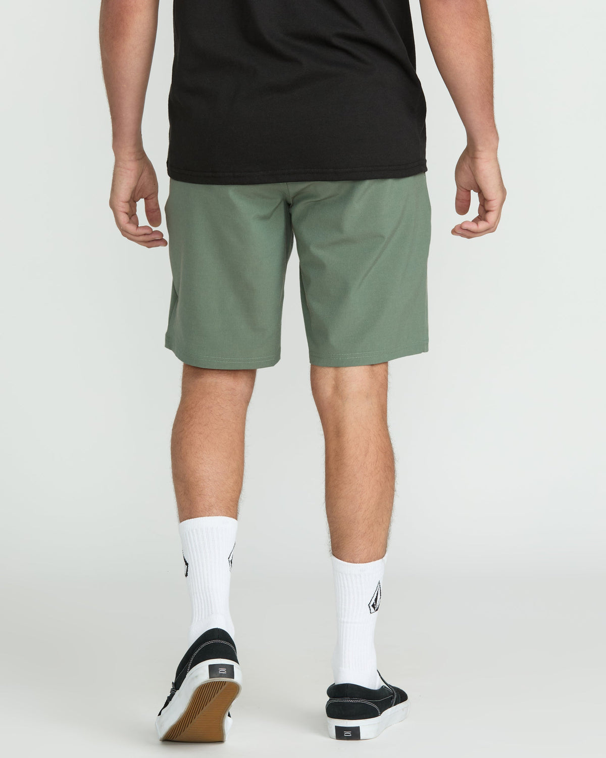 Men's Frickin Cross Shred Static Shorts Light Olive - Volcom
