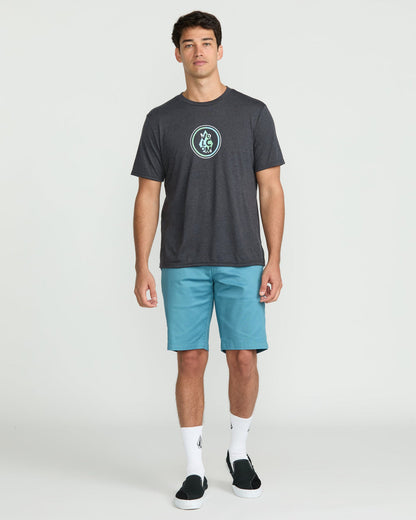 Men's Frickin Modern Stretch Shorts Used Blue - Volcom