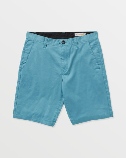 Men's Frickin Modern Stretch Shorts Used Blue - Volcom