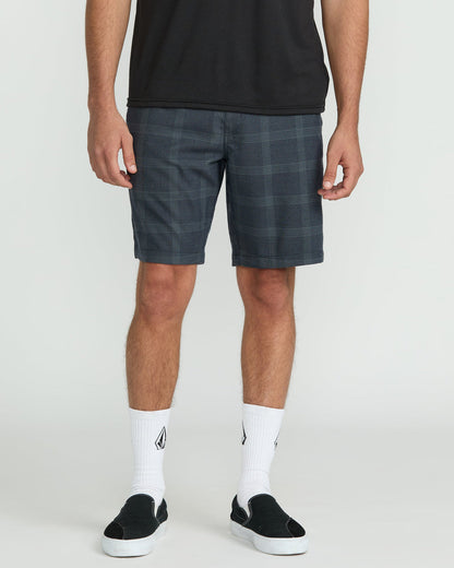 Men's Frickin Elastic Waist Shorts Dark Slate - Volcom
