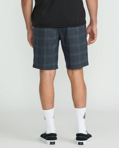 Men's Frickin Elastic Waist Shorts Dark Slate - Volcom