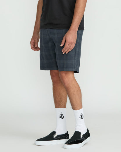 Men's Frickin Elastic Waist Shorts Dark Slate - Volcom