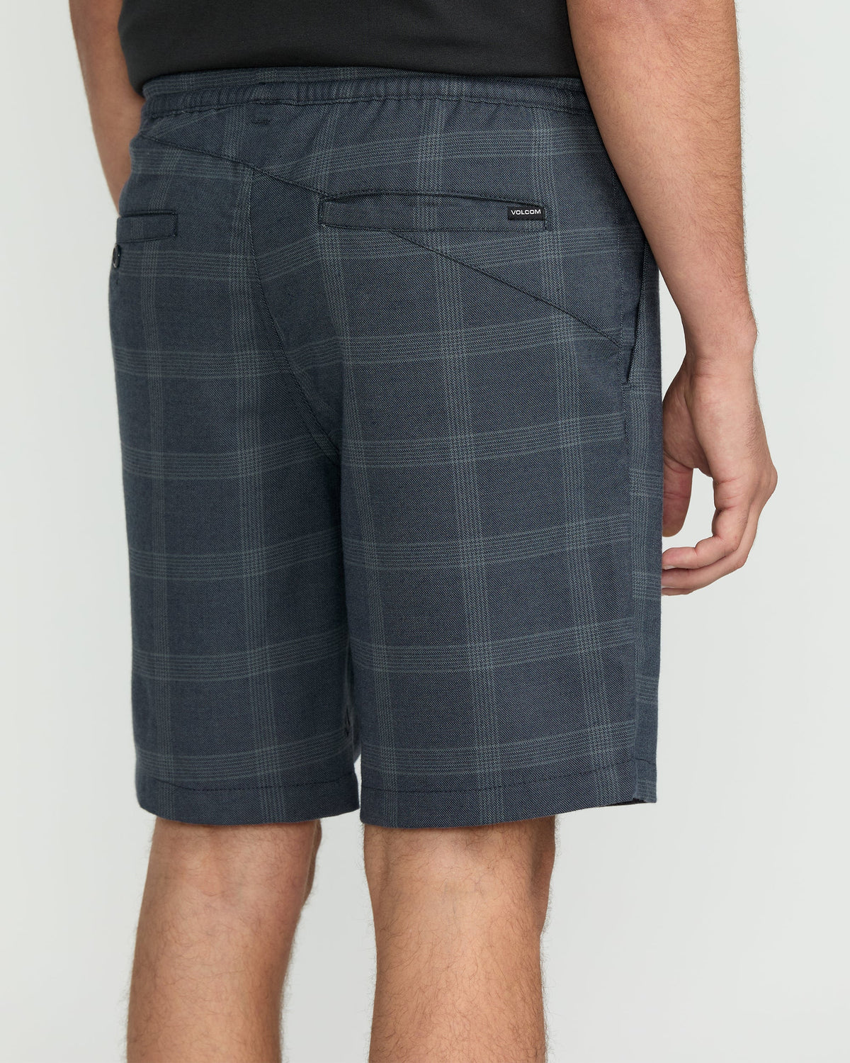 Men's Frickin Elastic Waist Shorts Dark Slate - Volcom