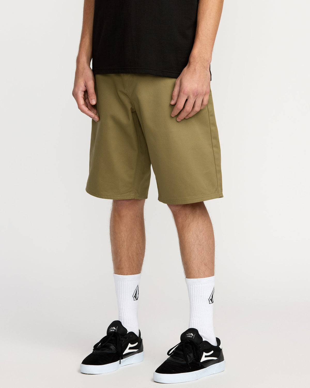 Men's Frickin Chino Shorts Dark Khaki - Volcom