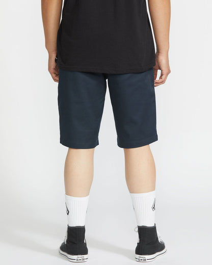 Men's Frickin Modern Stretch Shorts Dark Navy - Volcom