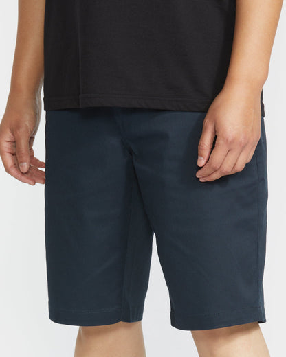 Men's Frickin Modern Stretch Shorts Dark Navy - Volcom