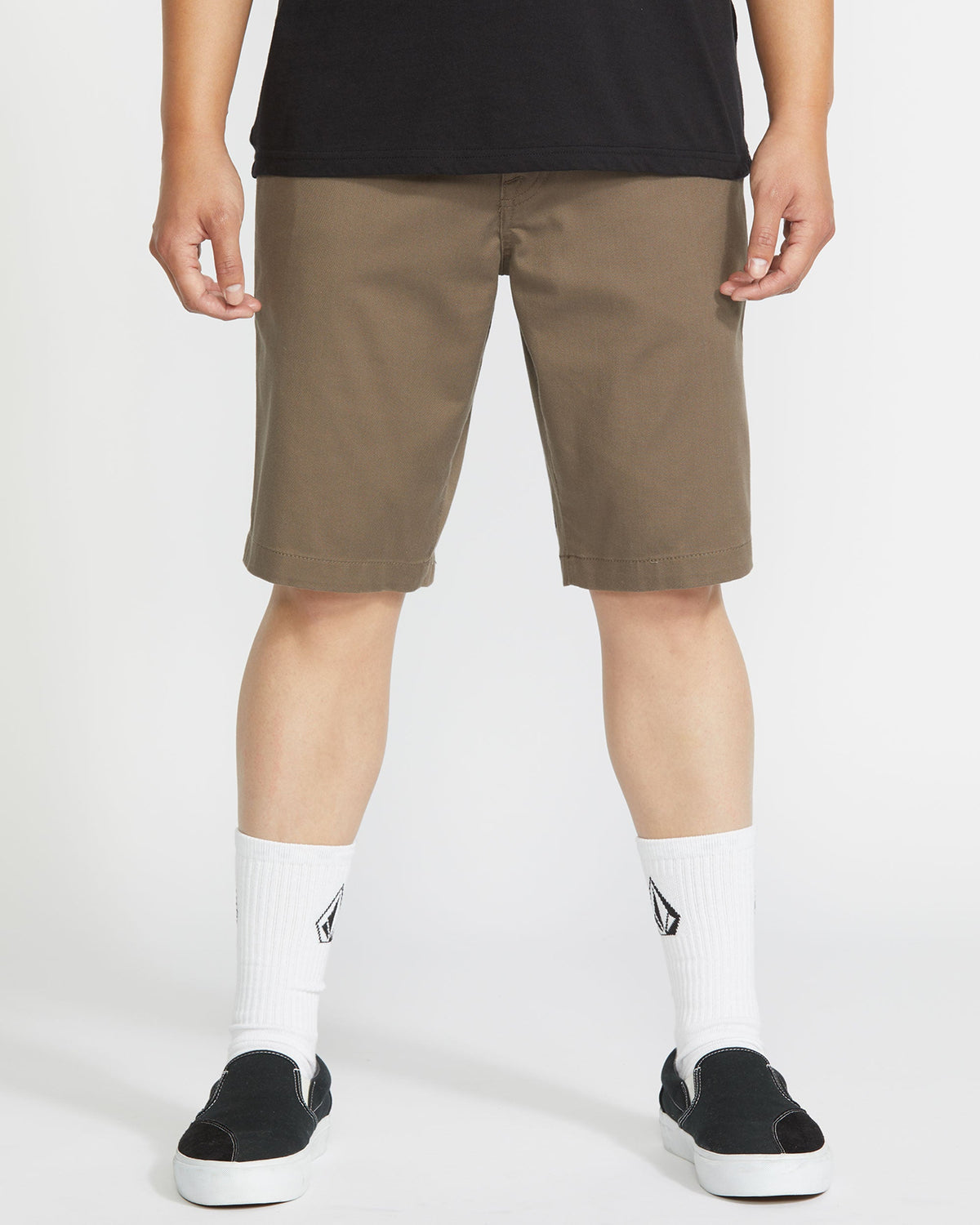 Men's Frickin Modern Stretch Shorts Mushroom - Volcom
