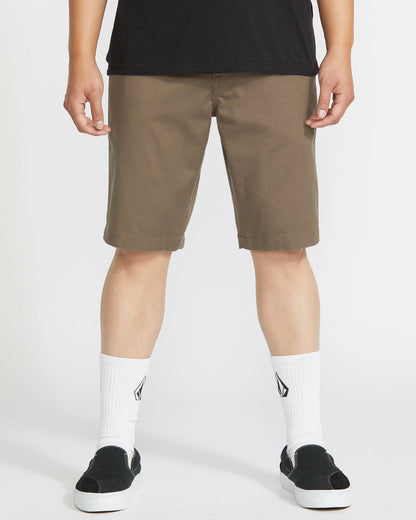 Men's Frickin Modern Stretch Shorts Mushroom - Volcom