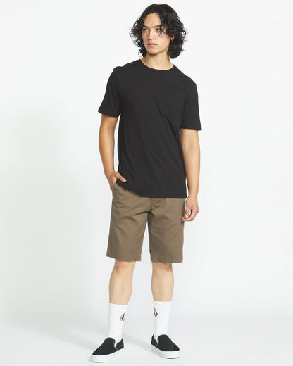 Men's Frickin Modern Stretch Shorts Mushroom - Volcom