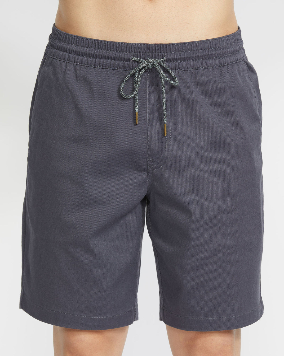 Men's Frickin Elastic Waist Shorts Charcoal - Volcom