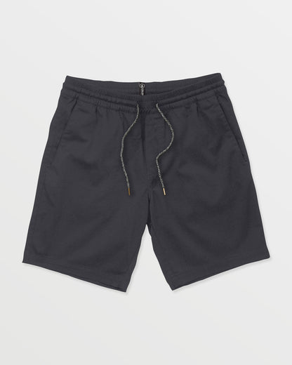 Men's Frickin Elastic Waist Shorts Charcoal - Volcom