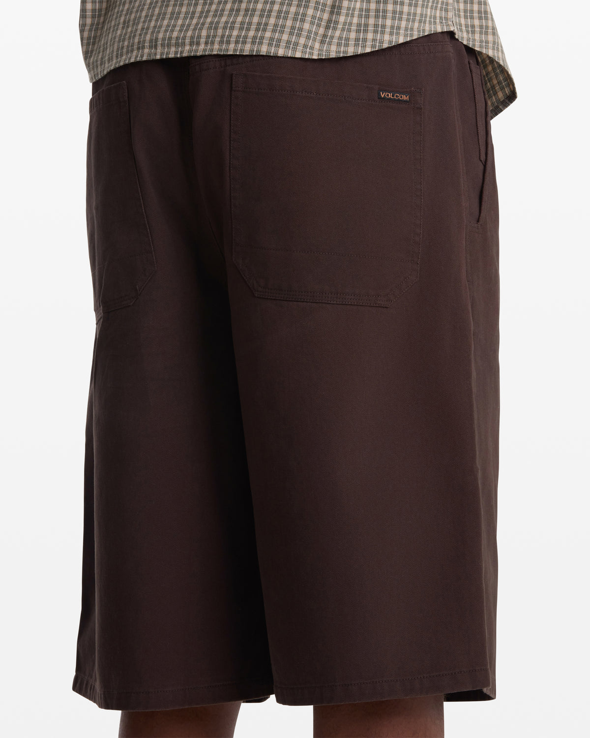 Men's Chillow Plt Elastic Waist Chino Short Vs 24 Cacao - Volcom