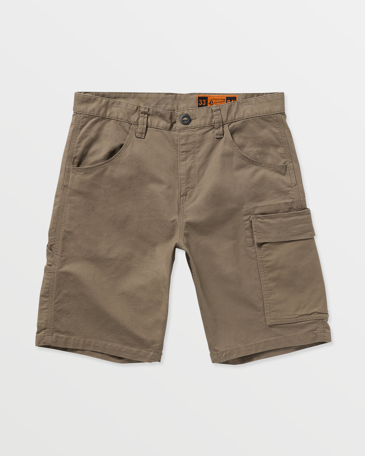 Men's Caliper II Relaxed Work Short Brindle - Volcom
