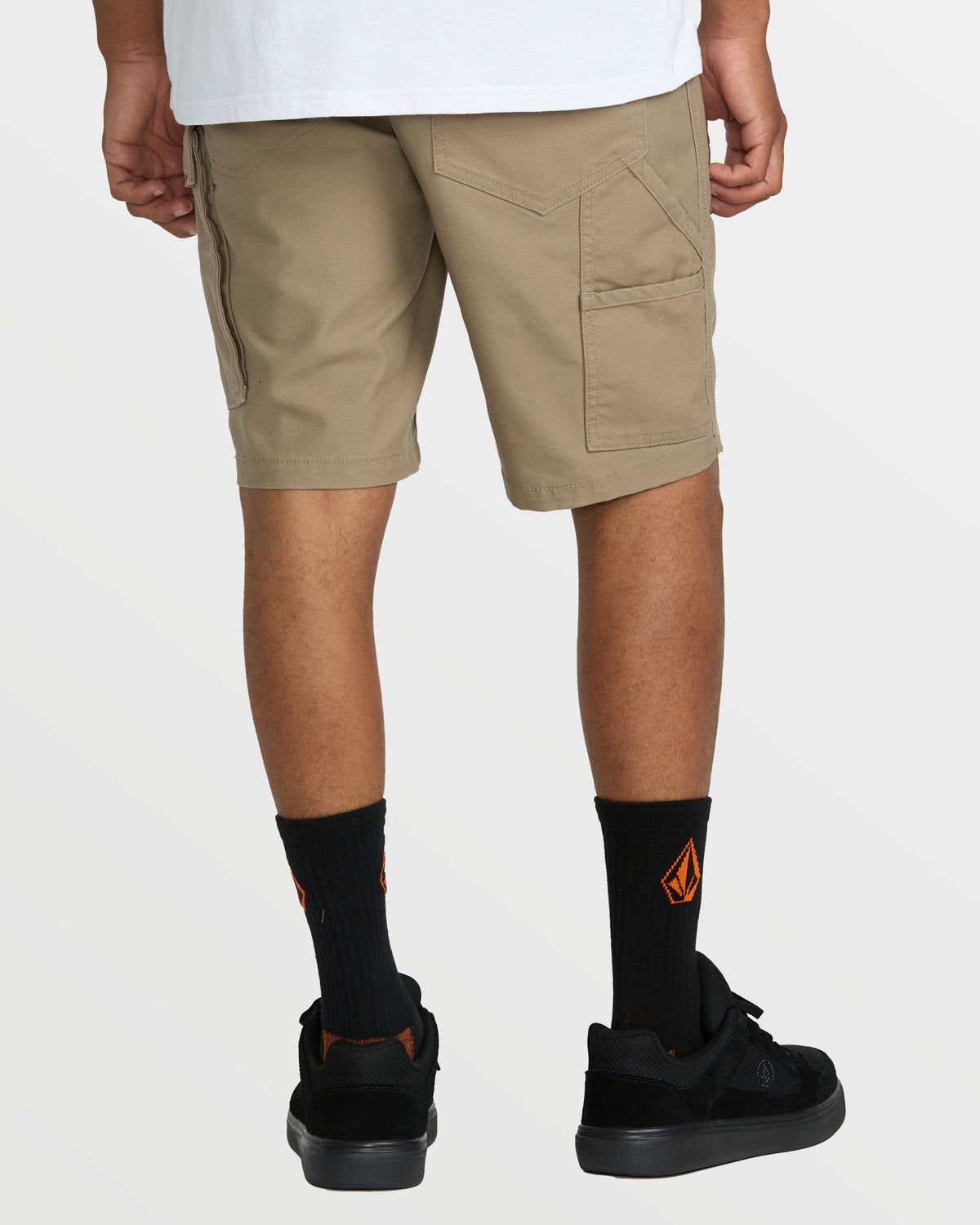 Men's Caliper II Relaxed Work Short Brindle - Volcom