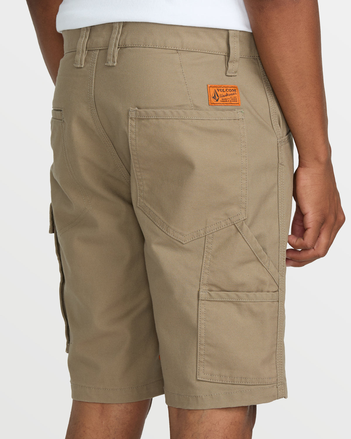 Men's Caliper II Relaxed Work Short Brindle - Volcom