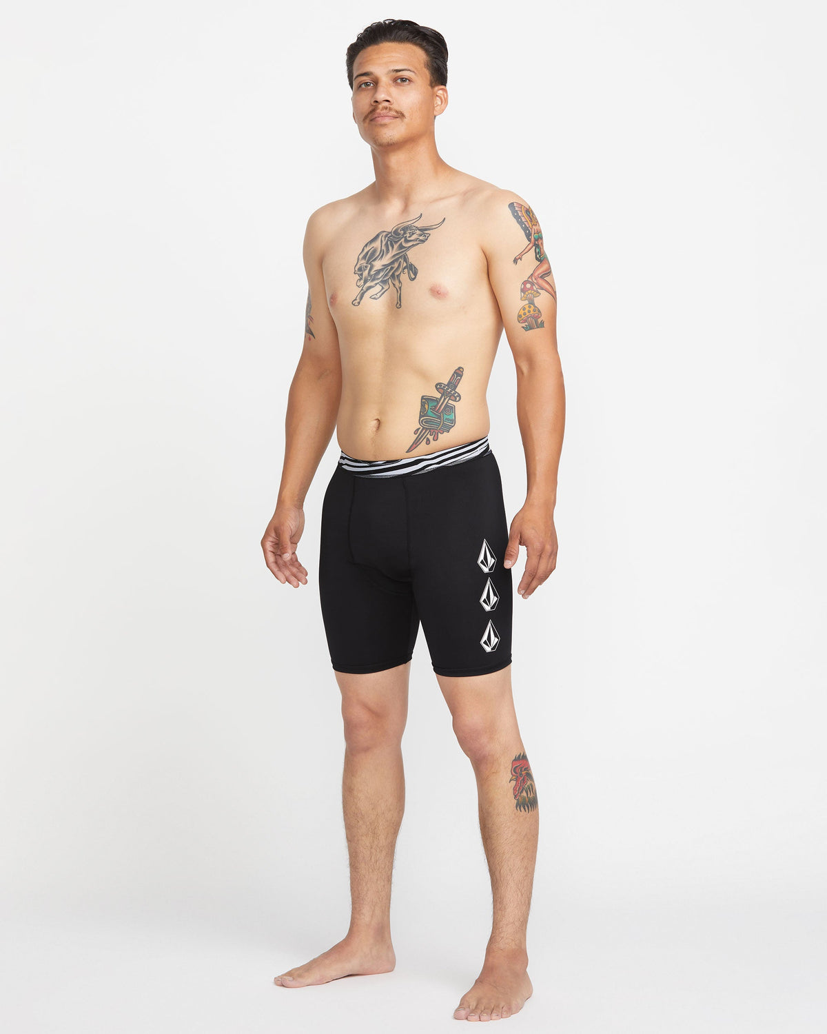 Men's Surf Vitals Jack Robinson Surf Underhort Black - Volcom
